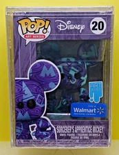Funko Pop! Art Series Sorcerer's Apprentice Mickey Walmart Vinyl Figure #20