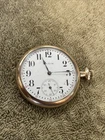 Antique 1920 Elgin USA 15J 16s Grade 312 Pocket Watch For Repairs