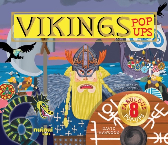 Vikings Pop-Ups by David Hawcock (Hardback Book)