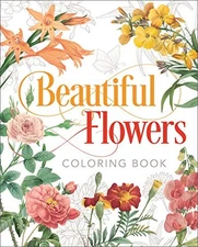 Beautiful Flowers Coloring Book (Sirius..., Gray, Peter