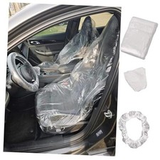 300Pcs Disposable Car Seat Covers, Car Seat Protector Plastic Seat Covers for