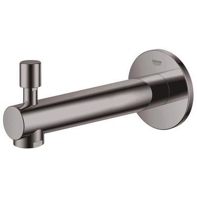 GROHE CONCETTO Diverter Tub Spout In Hard Graphite Model 13275A01 New In Box