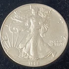 1989 American Silver Eagle Dollar 1 Oz 999 Silver Coin. No Reserve $