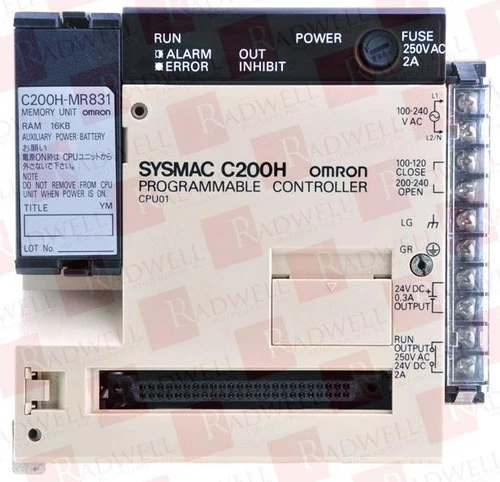 OMRON C200H-CPU01-E2 / C200HCPU01E2 (USED)