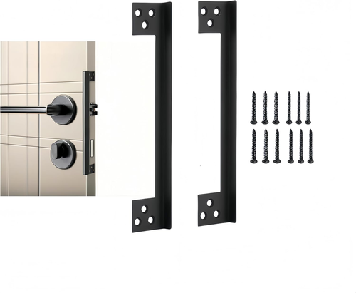 2 Pack 11 Inch Stainless Steel Door Guard Plate, Door Latch Shield ...