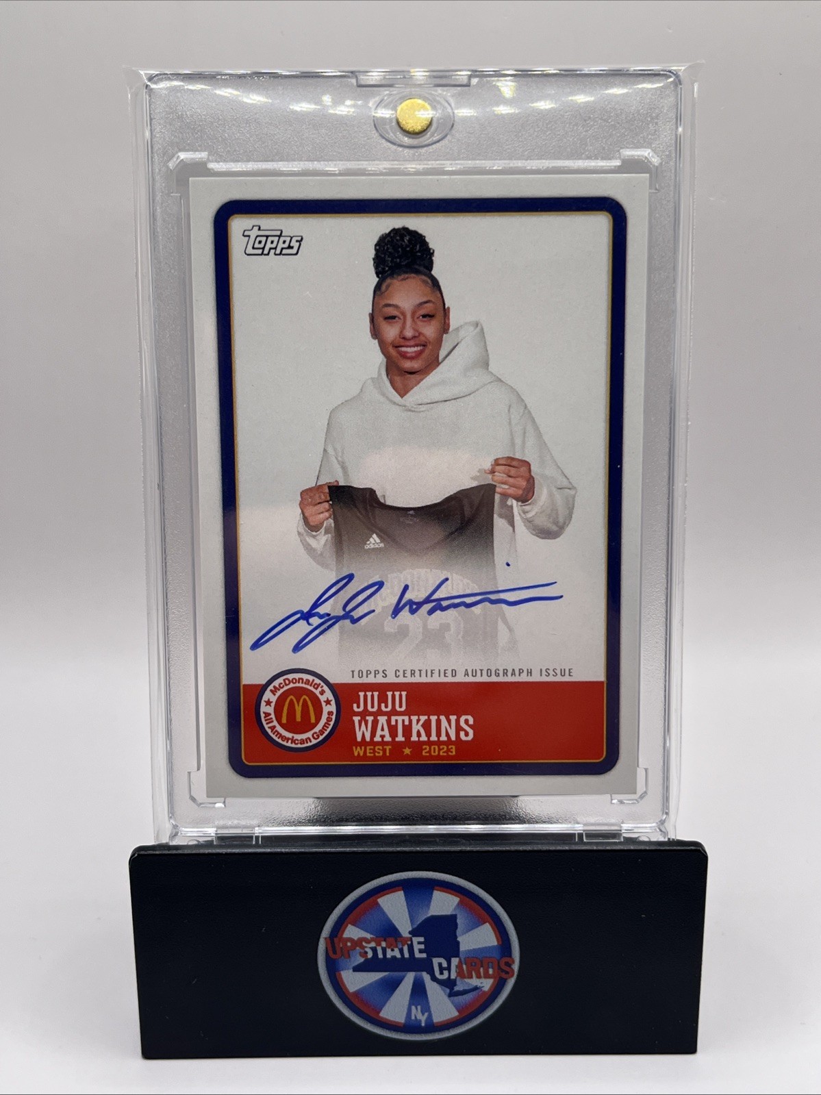 2023 Topps Chrome McDonald's All-American JuJu Watkins Gameday Paper Auto