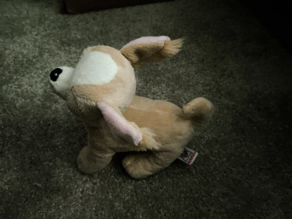 NWT GANZ Webkinz Plush Toy CHIHUAHUA HM104 w/ Code Tag - Image 2 of 2