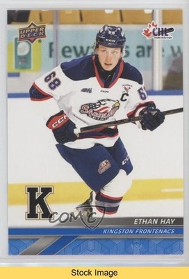 2024-25 Upper Deck CHL Blue Ethan Hay #190 READ 0ip6