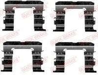 ZubehöRsatz Scheibenbremsbelag Quick Brake 109-1632 FüR Nissan Navara Pick D22