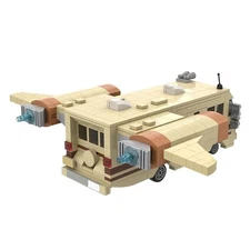 Hot Sale Iconic Vehicle Cars with Interior Toys 8 Stud Wide Building Toys