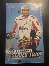 2022-23 NHL Upper Deck Series 2 Hockey Factory Sealed Hobby Box 24 Packs