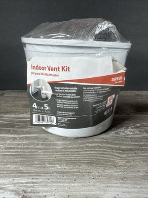 Imperial Dryer Indoor Hook-Up Vent Kit - 4'' x 5' - New