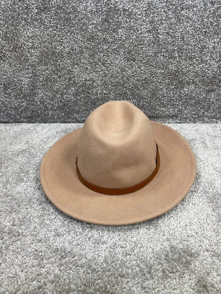 Sombreros Free People Mujer Talla Única Verano Arena Lana Fieltro Fedora Vaquero Foto 3 de 4