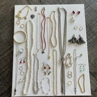 Lot vintage and modern Costume Jewelry Rings  Necklaces bracelets ￼Etc. used
