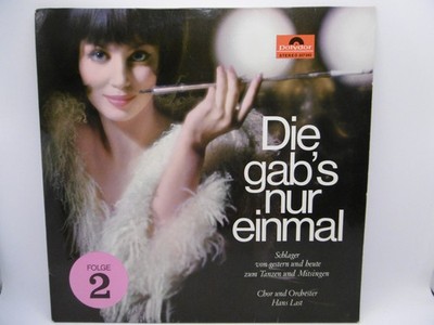 Hans Last (James Last) Die gab's nur einmal 2 German Polydor 237 343 LP 12'' 1964