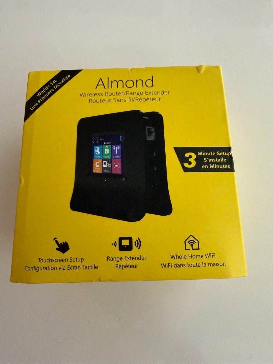 Routeur WiFi Securifi Almond - Écran Tactile - Premier Du Genre - Occasion Excellent état
