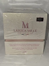 ✨ Ultra Luxury Latoua Mille Collagen Powder Serum HA+ Multi-Peptide ✨ MSRP $1350