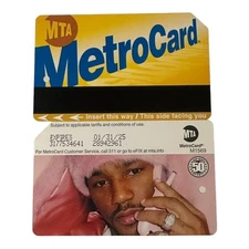 Limited Edition Hip Hop 50th Anniversary 2023 NYC MetroCard Cameron Dipset #4641