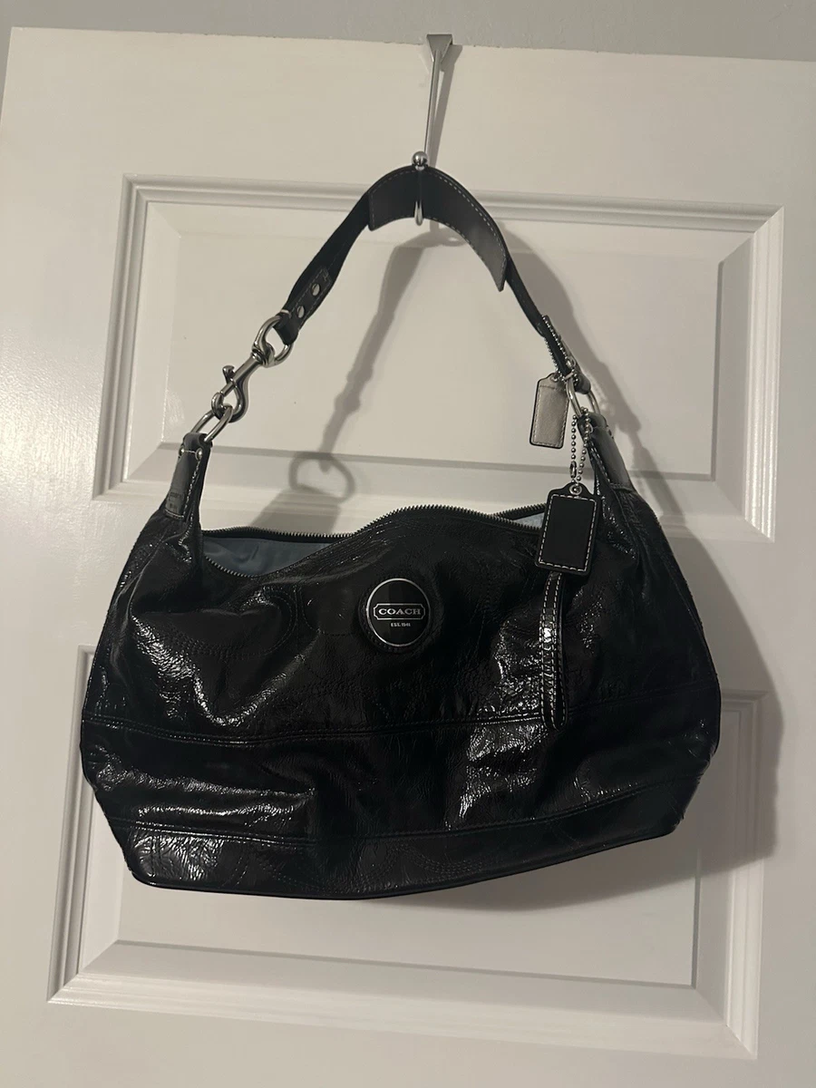 Coach Black Signature Hobo Bag | eBay
