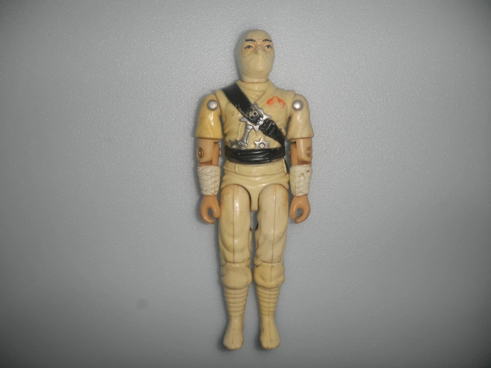 Figura y mochila Ninja Cobra Storm Shadow v1 1984 de colección G.I. GI Joe 3,75 ARAH Foto 2 de 4