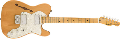 Fender Squier Classic Vibe 70's Telecaster Thinline Electric Guitar Natural
