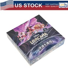 2025 Disney LORCANA Chapter 2 RISE OF THE FLOODBORN Chinese Booster 24 Packs Box