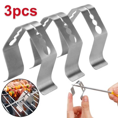 Premium BBQ Sondenhalter Clips für Weber für Maverick iGrill Sonden 3er Set