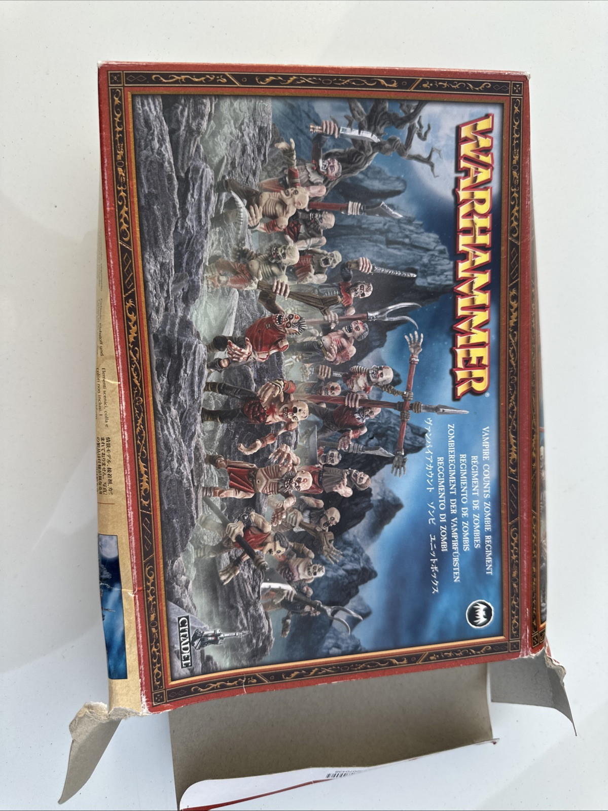 Warhammer Fantasy Vampire Counts Zombie Regiment Plastic Parts