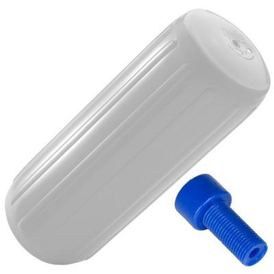 Polyform HTM-4 Fender 13.5'' x 34.8'' - White w/Adapter HTM-4 WHITE W/AIR ADAPT...