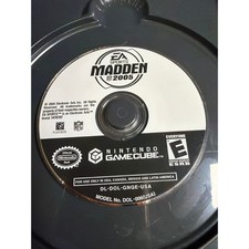 Nintendo GameCube Madden NFL 2005 Disc Only Untested EA Sports