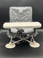 Hiccapop OnmiBoost Travel Booster Seat w/ Tray Folding  Portable - open box