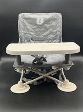 Hiccapop OnmiBoost Travel Booster Seat w/ Tray Folding & Portable - open box