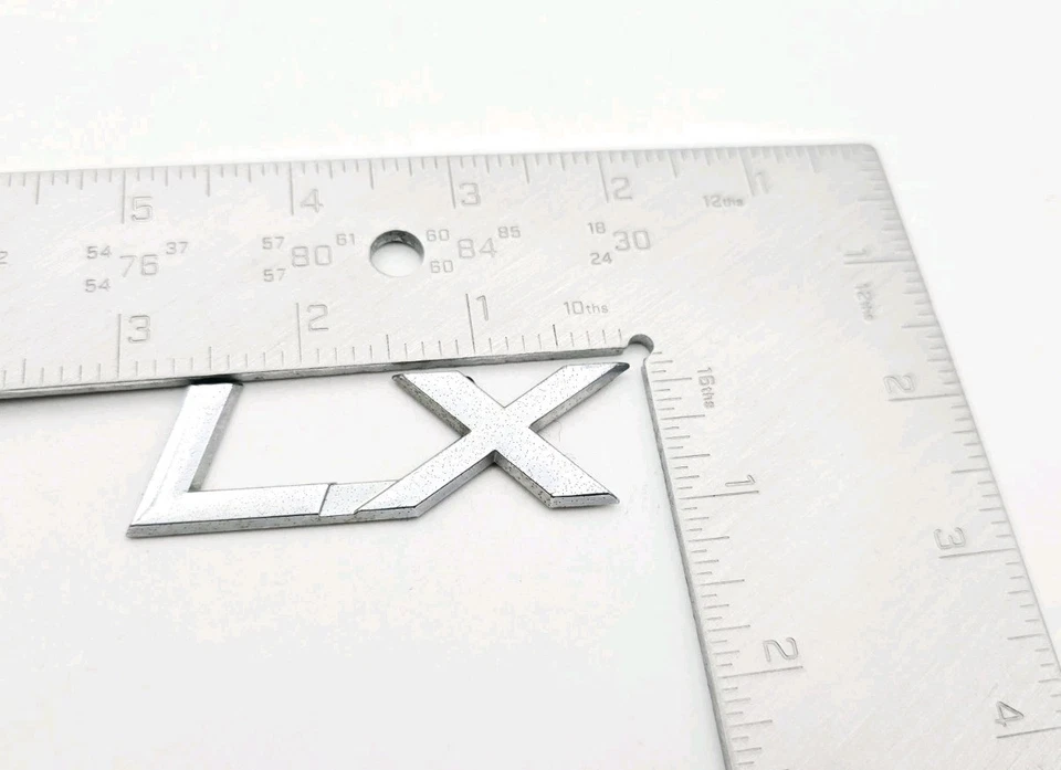 Ford Windstar LX 1999-2003 emblema trasero cromado logotipo insignia símbolo cromo Foto 2 de 3