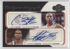2008 Topps Co-Signers Dual 150/240 Caron Butler Antawn Jamison #CS-BJ Auto px8