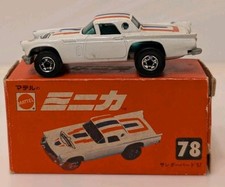 Japanese Redbox Hot Wheels Mattel Minica #78 Thunderbird '57 