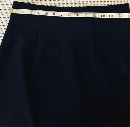 Joseph Ribkoff Vintage Azul y Blanco Falda Traje Lápiz Reino Unido 12 Secretaria Geek - Imagen 7 de 9