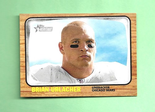 2005 Topps Heritage Card 167 BRIAN URLACHER CHICAGO BEARS EXCEPTIONAL 