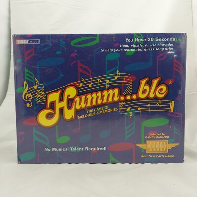 Humm...ble The Game of Melodies & Memories 1997 Vintage NEW