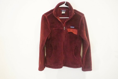 Zip Fleece Red/Garnet Jacket/Coat 