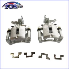 2x Rear Left &Right Brake Calipers W/ Bracket for Ford Mustang 05-14 Base GT