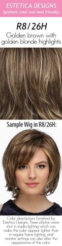 Peluca MAXX de ESTETICA, **¡CUALQUIER COLOR!* Top mono, frente de encaje, genuino, ¡nuevo! - Imagen 16 de 23