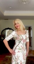 Dolce & Gabbana Floral Pink Sexy Party Dress IT 40 US 4 6 
