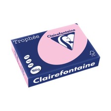 Image of Trophee Card Office School DIY Writing A4 160gm Pink (Pack of 250) 2634C