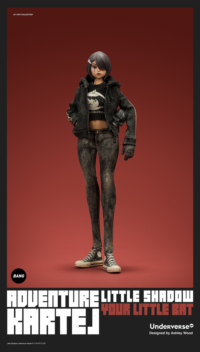その他 1/6 ADVENTURE KARTEL LITTLE SHADOW Underverse - Little Shadow from Adventure Kartel - 1/6 Scale