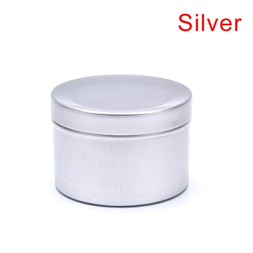 Candle Jars with Lid Bulk Round Candle Container Tins Empty Storage Box Jar - Picture 12 of 16