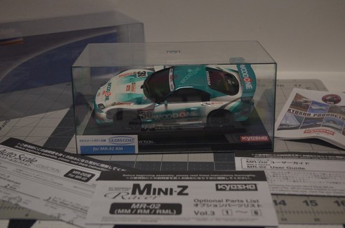 Kyosho Mini-Z Woodone Tom's Supra 2004 MZX303W4 - Picture 13 of 15