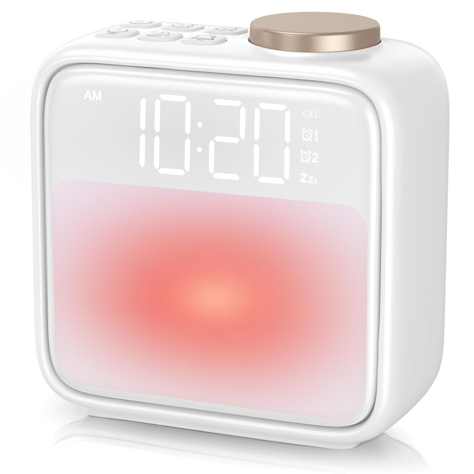 Sunrise Alarm Clocks for Bedrooms Digital Clock with Sound Machine Nightlight...