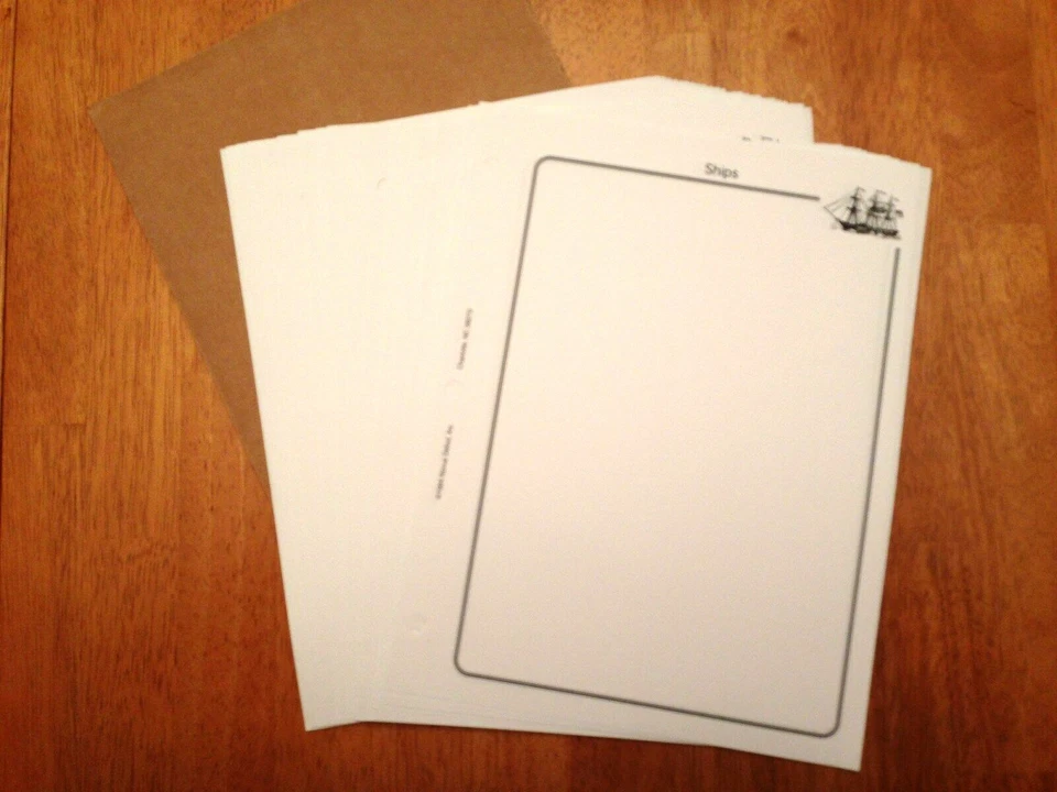 Minkus Beginners Set Topical Album Ships 50 Pages 55+ Stamps and New Hinges Wow| - Image 3 of 4