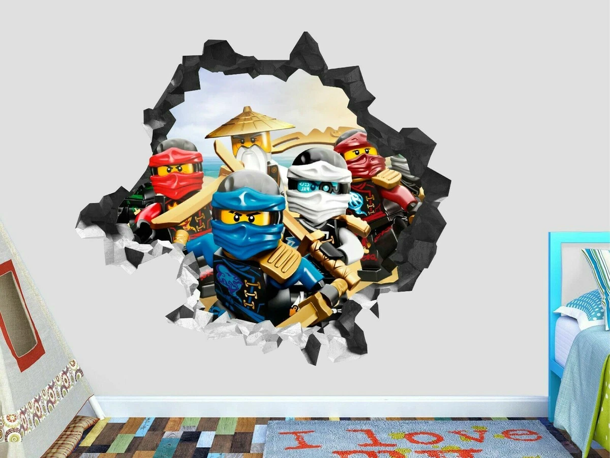 Lego Ninjago Legends wall decals stickers mural home decor for bedroom Art GS145