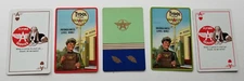 5 VINTAGE  TYDOL VEEDOL FLYING A GAS OIL PLAYING CARD SINGLES
